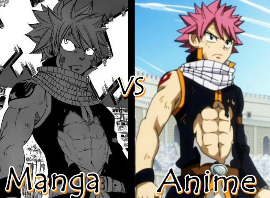 Anime vs manga